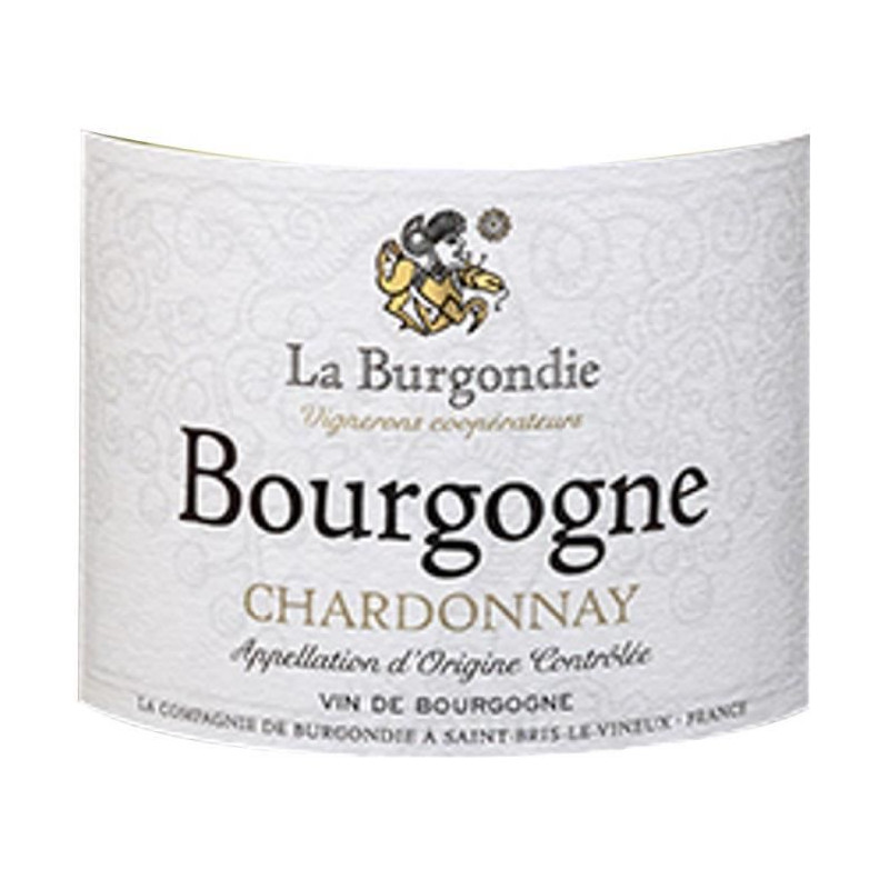 La Burgondie 2022 Bourgogne Chardonnay - Vin blanc de Bourgogne