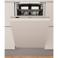 Whirlpool LV tout intégrable, 45 cm, 47 dB, 9 L, Classe E, 10 couverts, 6 progr., WHIRLPOOL - WSIC3M27C