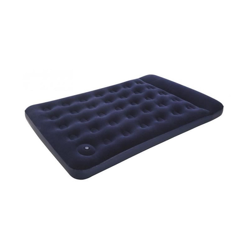 Matelas gonflable camping - BESTWAY - 67225 - 2 places - 1,91m x 1,37m x 22cm - Avec pompe a pied intégrée