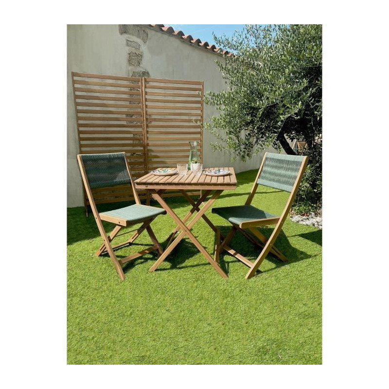 Ensemble repas BARI Vert Olive