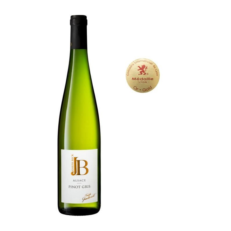 Joseph Beck 2022 Alsace Pinot Gris - Vin blanc d'Alsace