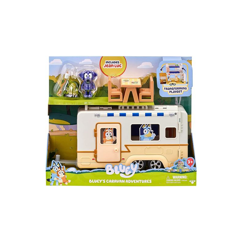 Figurine Bluey La Caravane