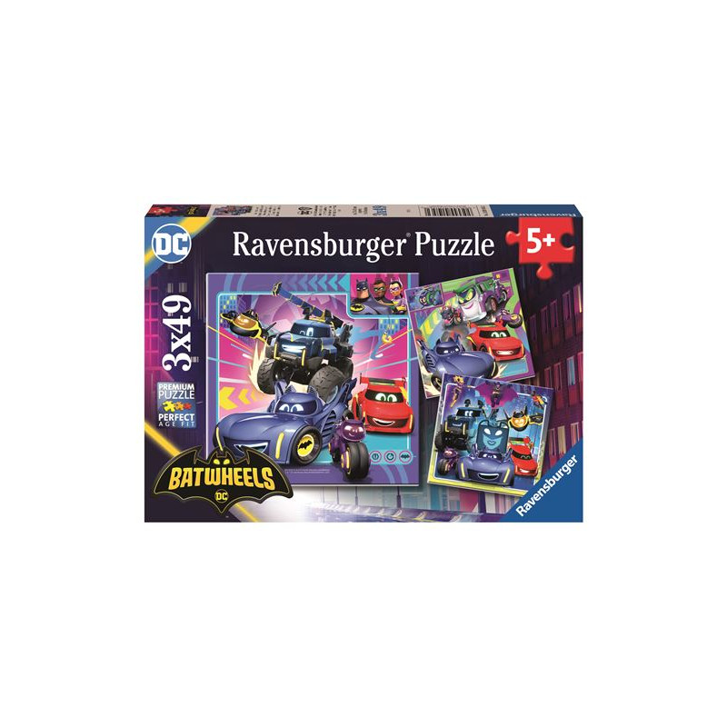 Puzzle Ravensburger Batwheels 147 pièces