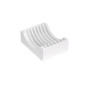 Emuca 8938515 Kit de rangement pour assiettes, 13 assiettes maximum, plastique, blanc