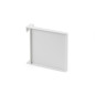 Emuca 3184112 Lot de séparateurs pour l intérieur des tiroirs Vertex Concept, 900, Peint en blanc, Aluminium et Plastique.