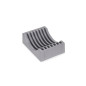 Emuca 8938521 Kit de rangement pour assiettes, 13 assiettes maximum, Plastique, Gris