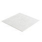 Emuca 8911515 Tapis antidérapant pour tiroirs, Effet Net, Plastique blanc, Plastique