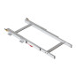 Emuca 2045762 Rails de table coulissante Twice Top, Aluminium, Anodisé mat