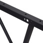 Emuca 4014814 Ensemble de mécanismes de levage pour tables basses, permette elevare la mesa 192mm, Acier, Peint en noir