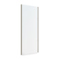 Emuca 7018049 Miroir extractible pour l intérieur de l armoire, Peint gris pierre, Acier et Plastique et Verre