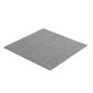 Emuca 8911521 Tapis antidérapant pour tiroirs, Effet Net, Plastique gris, Plastique