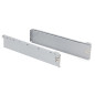 Emuca 4388025 Tiroir pour cuisine et salle de bain Ultrabox, 118, Peint en aluminium, Acier