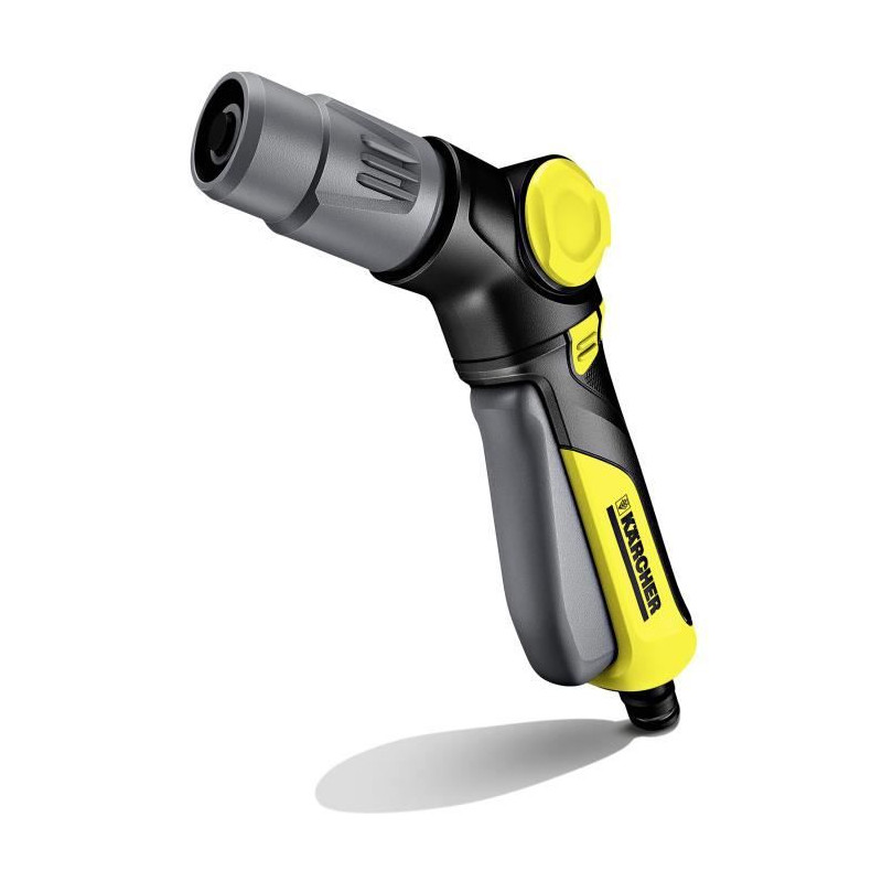 Pistolet d'arrosage Plus - KARCHER - Poignée rotative - Gâchette autobloquante - Débit d'eau réglable