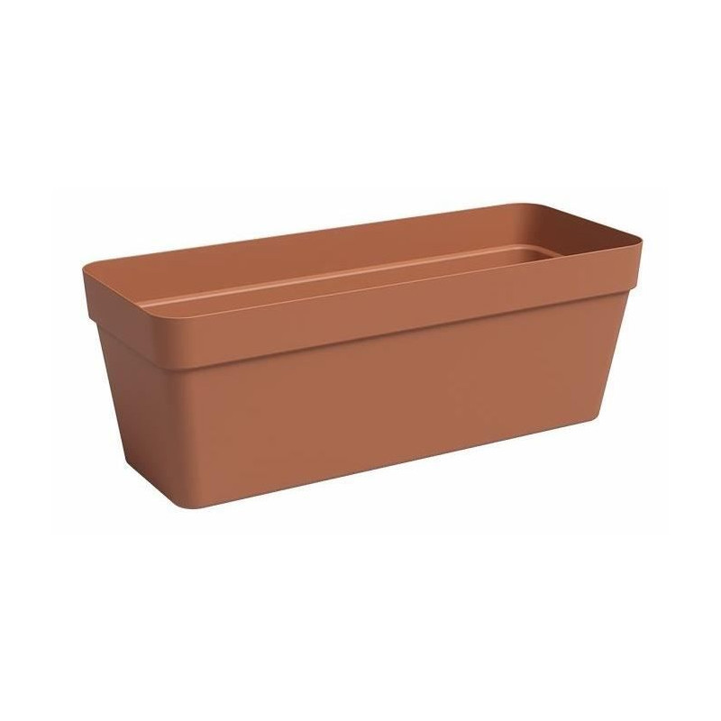 Jardiniere - Plastique - Terre cuite - Rectangulaire - L49,9 x P20 x H18,1cm - ARTEVASI