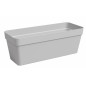 Jardiniere - Plastique - Gris clair - Rectangulaire - L49,9 x P20 x H18,1cm - ARTEVASI