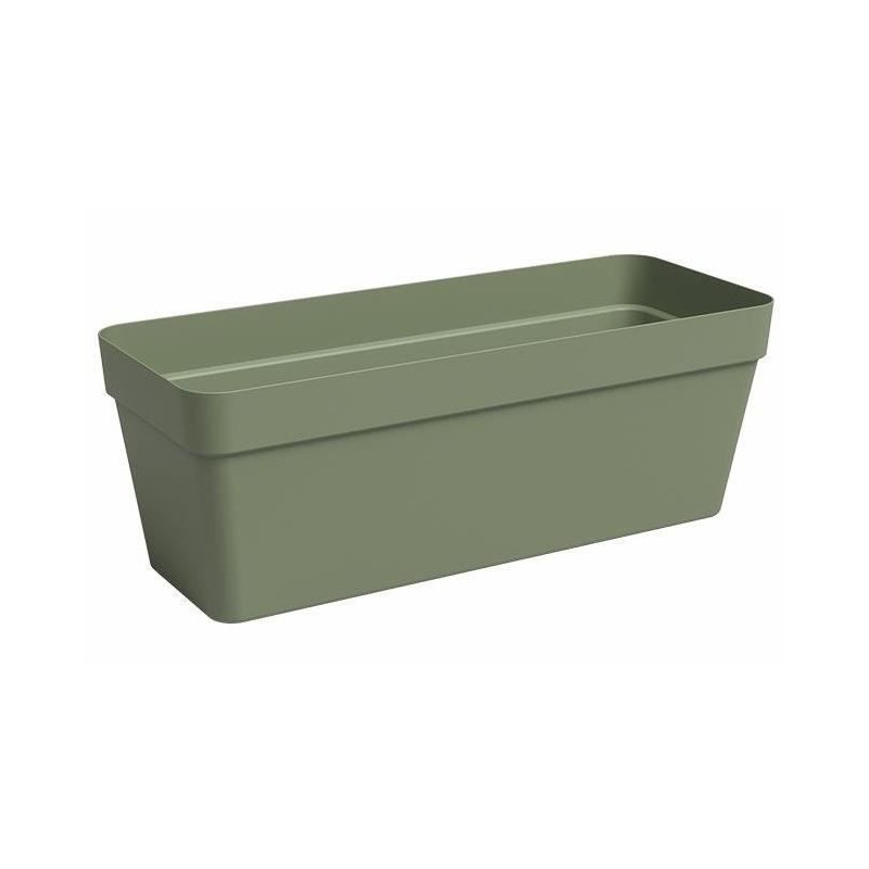 Jardiniere - Plastique - Vert Cendre� - Rectangulaire - L49,9 x P20 x H18,1cm - ARTEVASI