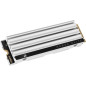 Disque SSD interne - CORSAIR - MP600 ELITE 1TB Gen4 PCIe x4 NVMe M.2 SSD optimisé pour PS5 avec dissipateur LP - Blanc