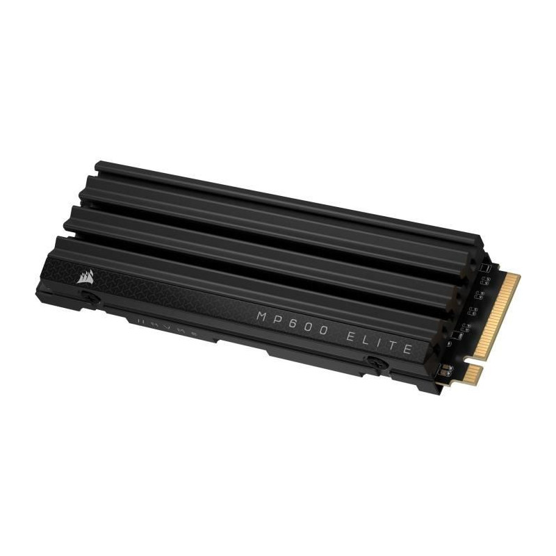 Disque SSD interne - CORSAIR - MP600 ELITE 2TB Gen4 PCIe x4 NVMe M.2 SSD - Sans dissipateur