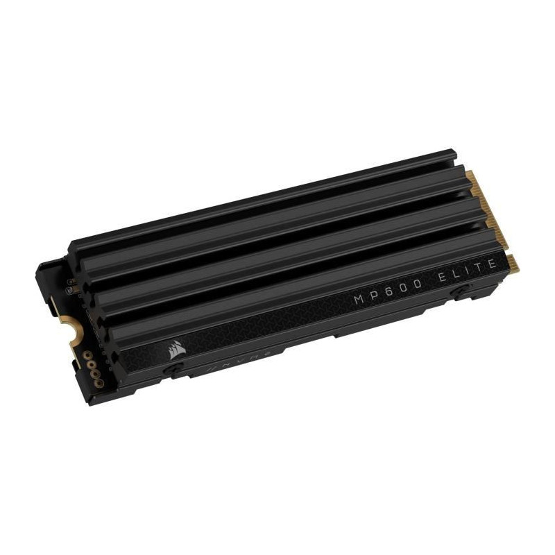 Disque SSD interne - CORSAIR - MP600 ELITE 2TB Gen4 PCIe x4 NVMe M.2 SSD - Sans dissipateur