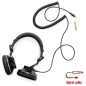 HERCULES HDP DJ60 - Casque Audio DJ - Son haute-performance - Isolation optimale - Pliable - Câble de 3m - Noir