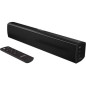 MAJORITY BOWFELL - Barre de son 2.1 compacte - Bluetooth, RCA, USB, Optique et Aux-in - 50W - Noir