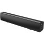 MAJORITY BOWFELL - Barre de son 2.1 compacte - Bluetooth, RCA, USB, Optique et Aux-in - 50W - Noir