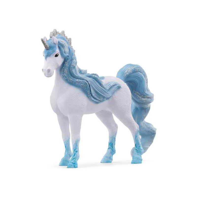 Figurine Jument licorne des Eléments , figurine mythique, Cadeau pour Enfants a Partir de 5 ans, 4 x 14 x 12 cm, schleich 70823