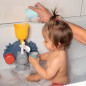 Jouet de bain Smoby Little Smoby Hippo - Toboggan et roues pour bébé de 18 mois - Bleu et vert