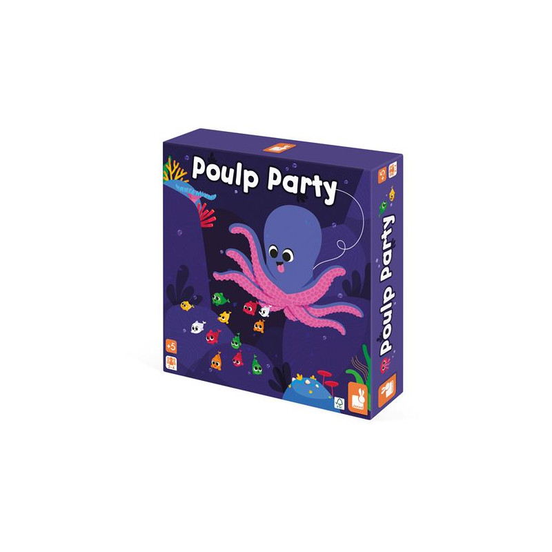 Jeu de stratégie Janod Poulp Party