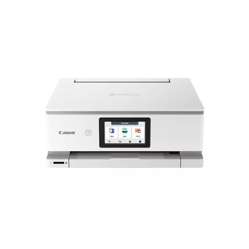 Imprimante Multifonction - CANON - PIXMA TS8751 - Capacité 200 feuilles - 6 réservoirs d'encre individuels - Couleur - WIFI -