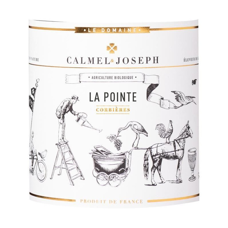 Le Domaine Calmel & Joseph La Pointe 2021 Corbieres - Vin rouge de Languedoc - Bio