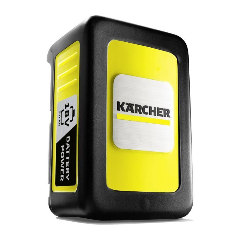 Batterie KARCHER Power 18V / 5 Ah - écran LCD - grips antidérapants