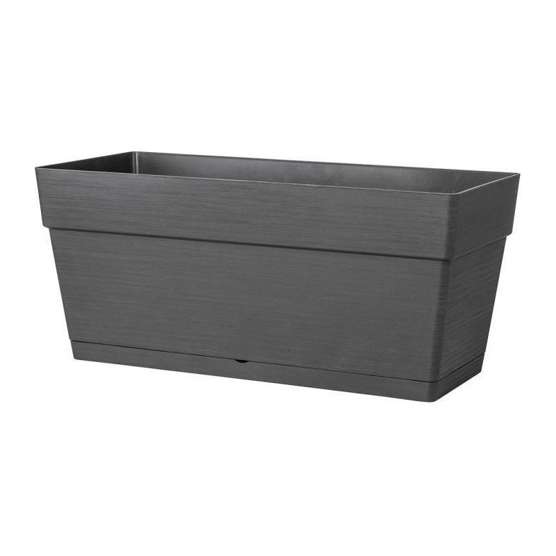 Jardiniere - DEROMA - Muret Save R - 75L - 79cm - Gris foncé