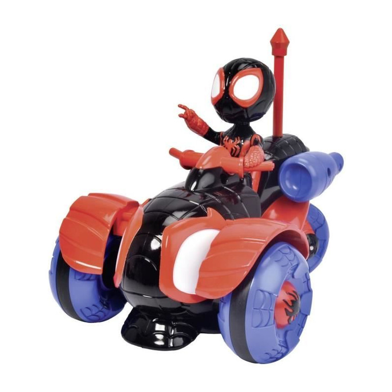 Marvel - Voiture Télécommandée - 17cm - Figuirne incluse - Dés 3 ans