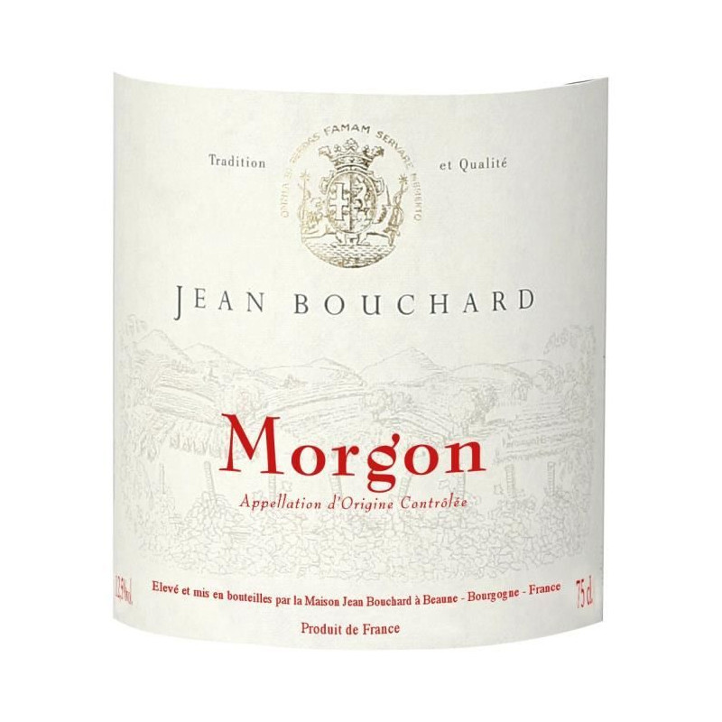 Jean Bouchard 2020Morgon - Vin rouge du Beaujolais