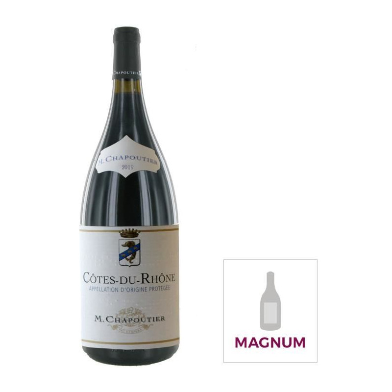 Magnum M. Chapoutier 2020 Côtes-du-Rhône - Vin rouge de la Vallée du Rhône