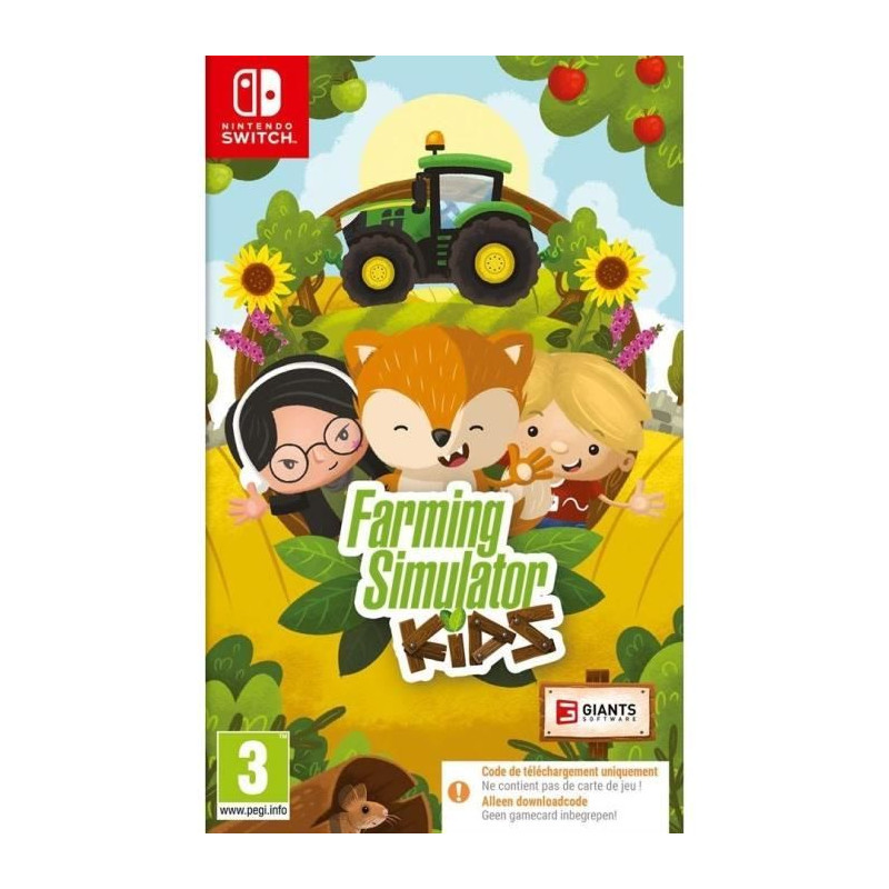 Farming Simulator Kids - Jeu Nintendo Switch (Code dans la boite)