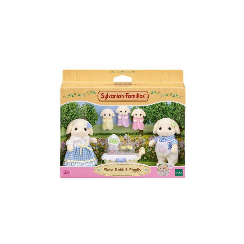 Figurines Sylvanian Families La famille Lapin Bélier