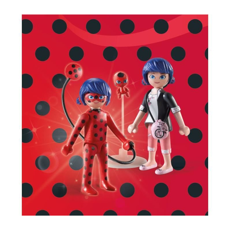 PLAYMOBIL 71336 Miraculous : Marinette & Ladybug