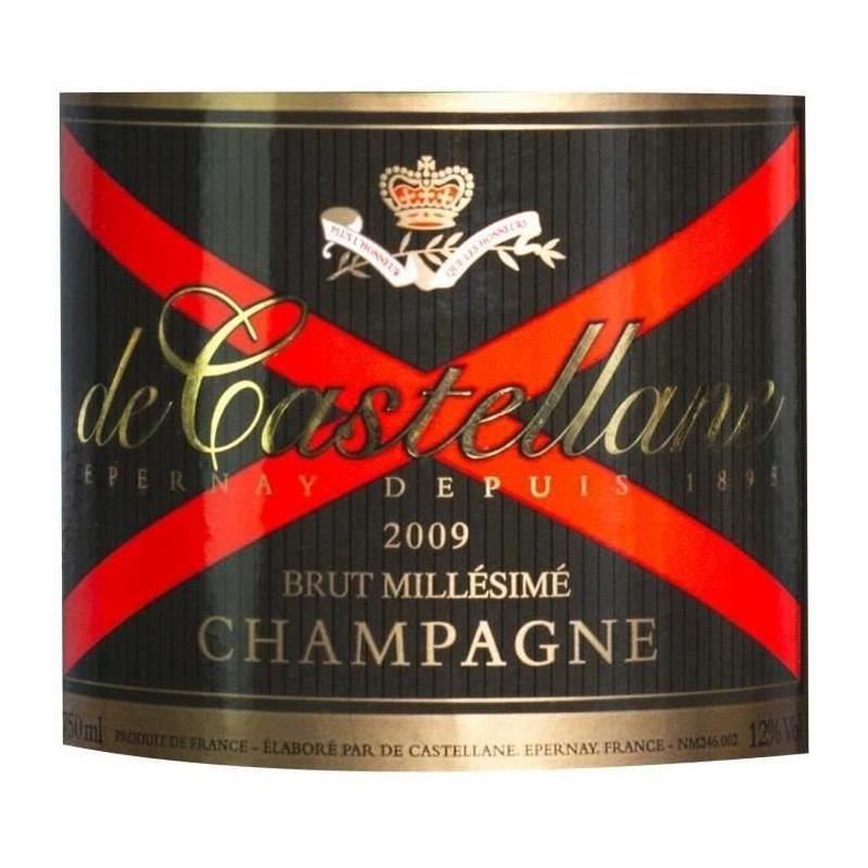 Champagne de Castellane Brut millésimé