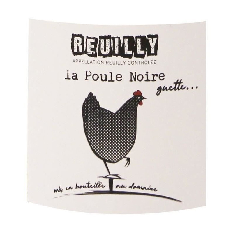 La Poule Noire 2022 Domaine de la Pagerie Reuilly - Vin blanc du Val de Loire