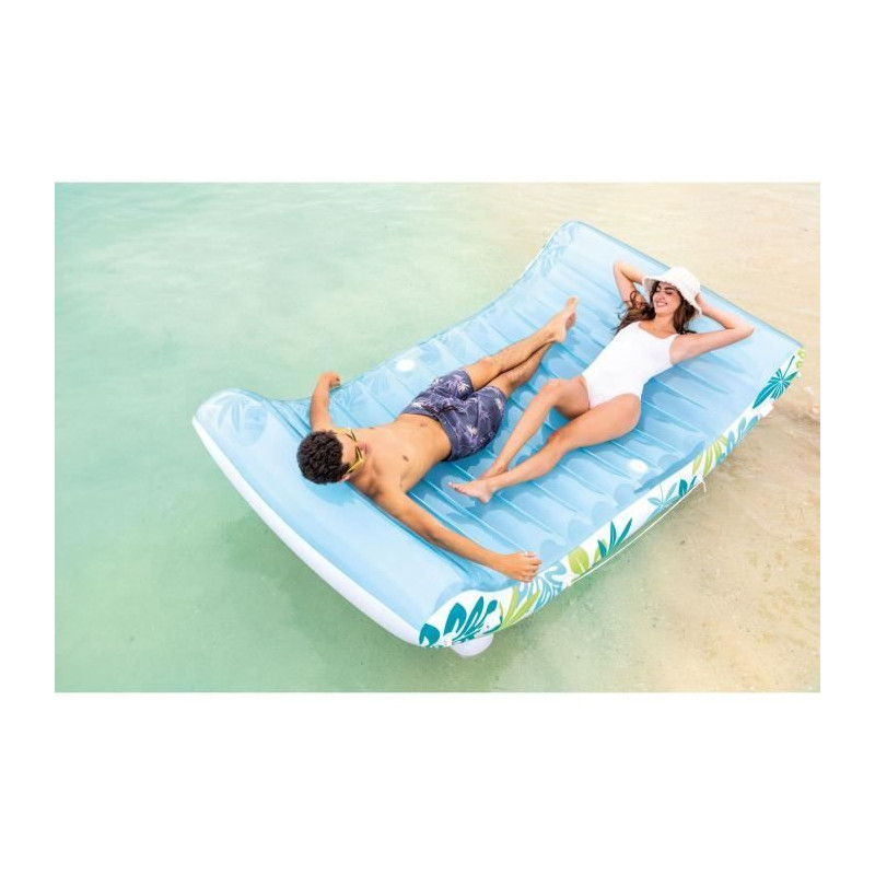 Matelas gonflable de piscine Intex Lounge Hamac Tropical