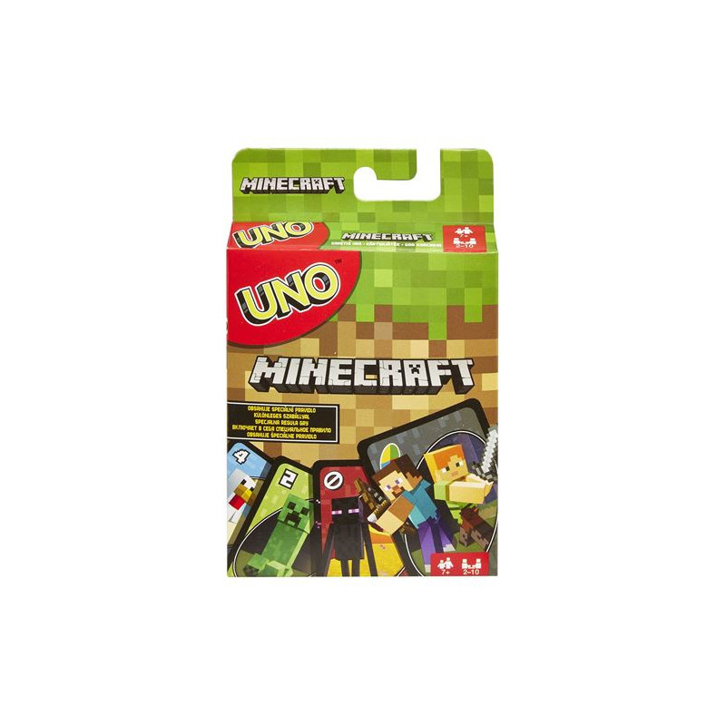 Jeu de cartes Mattel UNO™ Minecraft