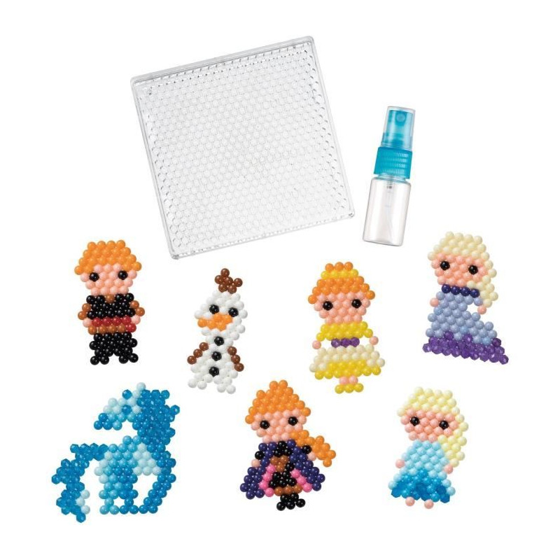 Jeu de perles a repasser - AQUABEADS - 31370 - Kit La reine des neiges 2