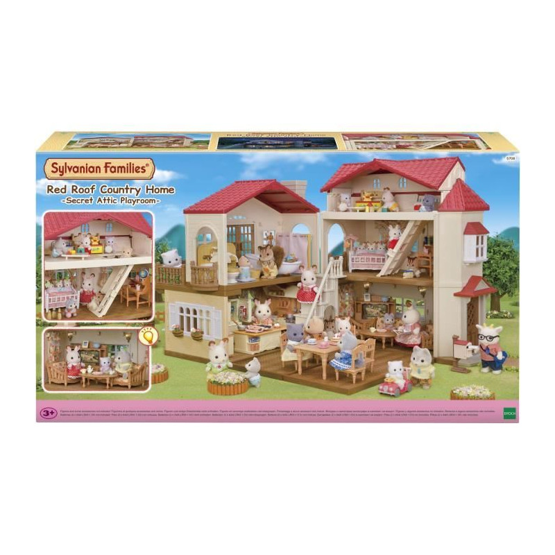 Maison éclairée et modulable - SYLVANIAN FAMILIES - 5708