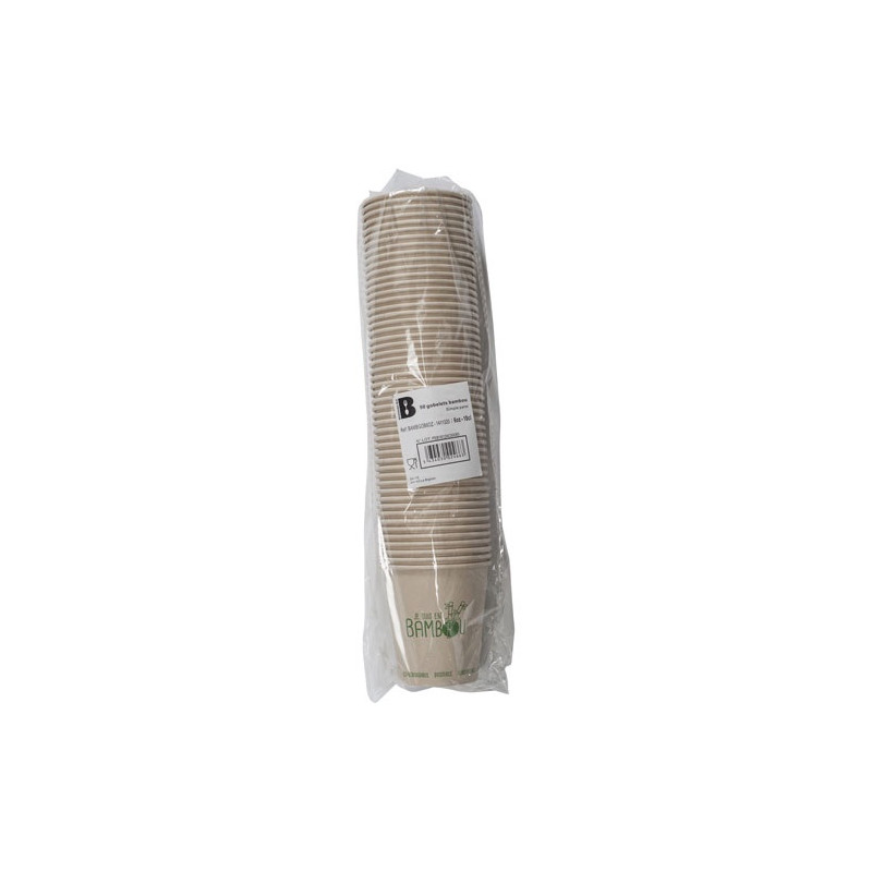 B FOODING GOBELETS BAMBOU 6OZ 18CL X50 B FOODING - BAMBGOB6OZ