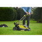 Tondeuse poussée 18V - RYOBI - Ø coupe 40 cm - Ramassage et mulching - 1 batterie 18V 5 Ah + 1 chargeur