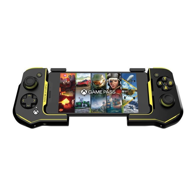 Manette de jeu mobiles Android - Turtle Beach Atom D4X - Bluetooth - Noir/Jaune