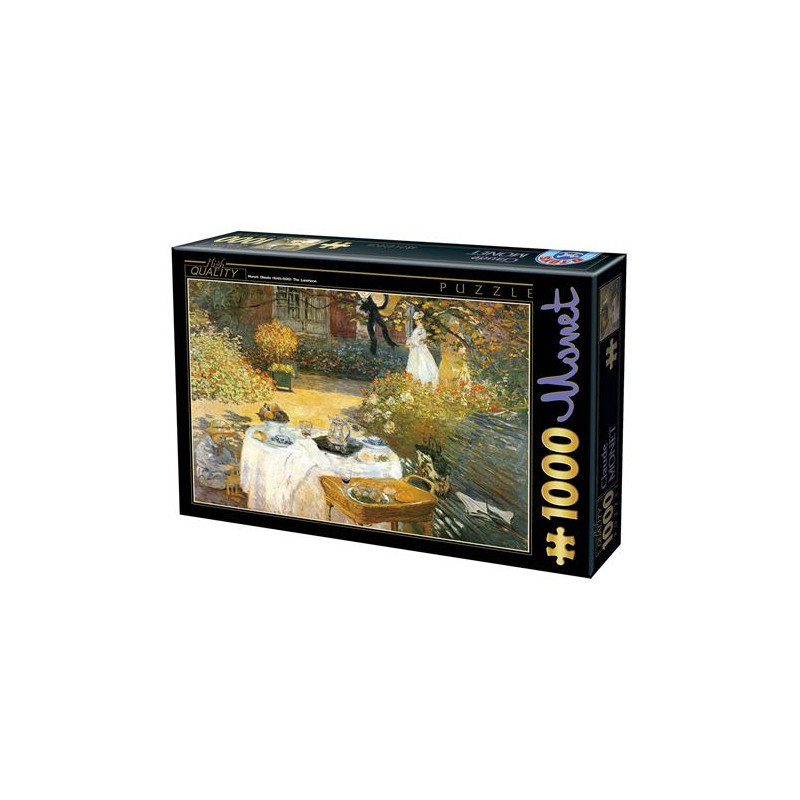 Puzzle 1000 pièces D Toys Claude Monet Le déjeuner