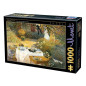 Puzzle 1000 pièces D Toys Claude Monet Le déjeuner